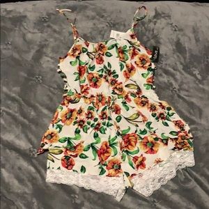 Floral Romper